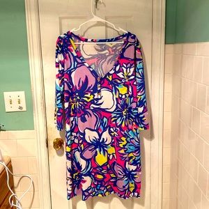 Lilly Pulitzer Palmetto Henley T-shirt Dress